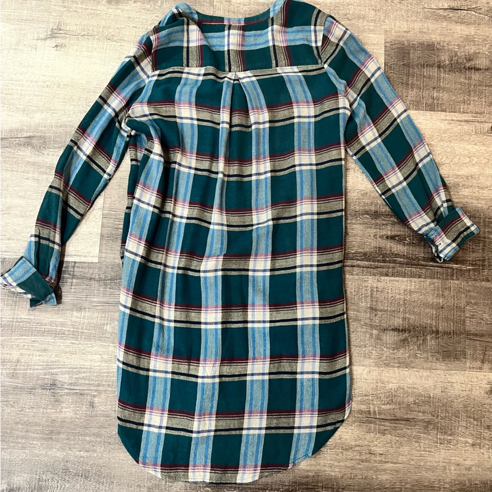 AKEMI + KIN by Anthropologie Lucie Plaid Tunic - Picture 5 of 9
